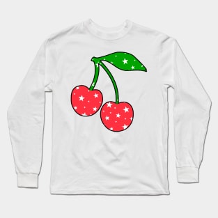 Starry Cherry Long Sleeve T-Shirt